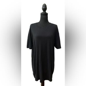 Victoria’s Secret: Black Long Nighty Sleepwear Shirt